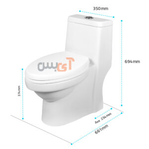 توالت فرنگی مروارید تانیا