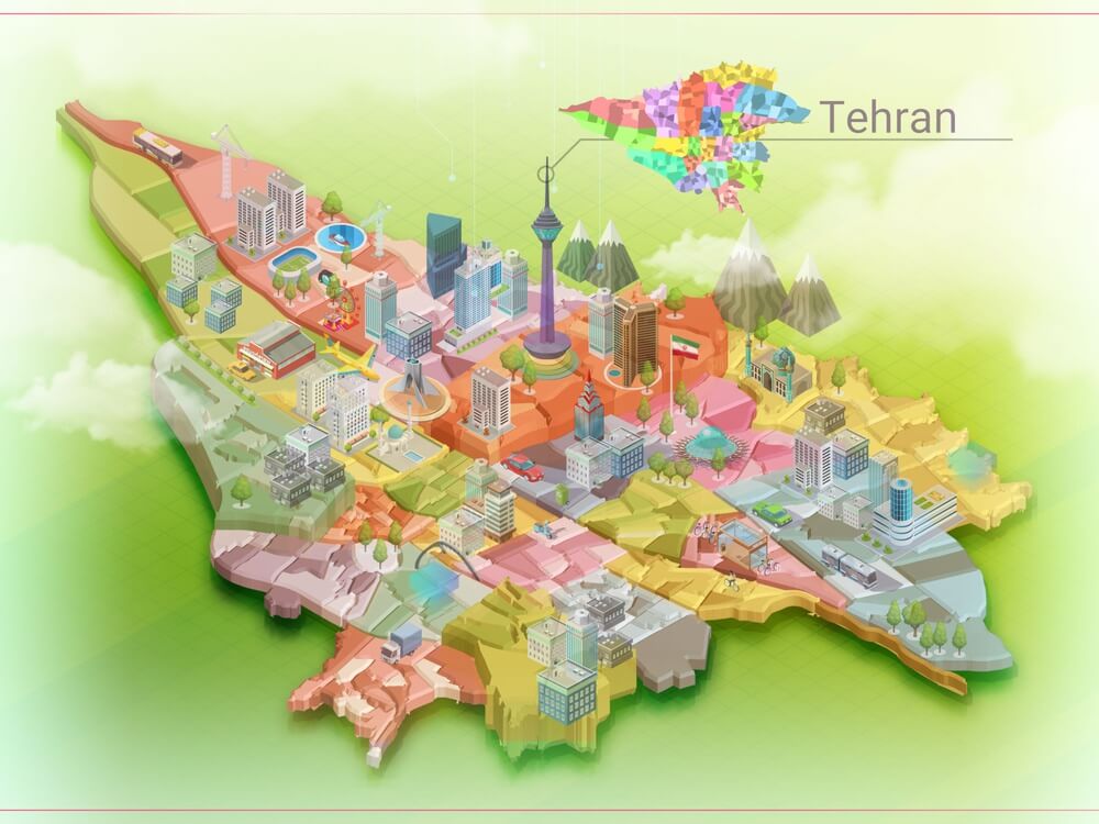 مناطق تهران